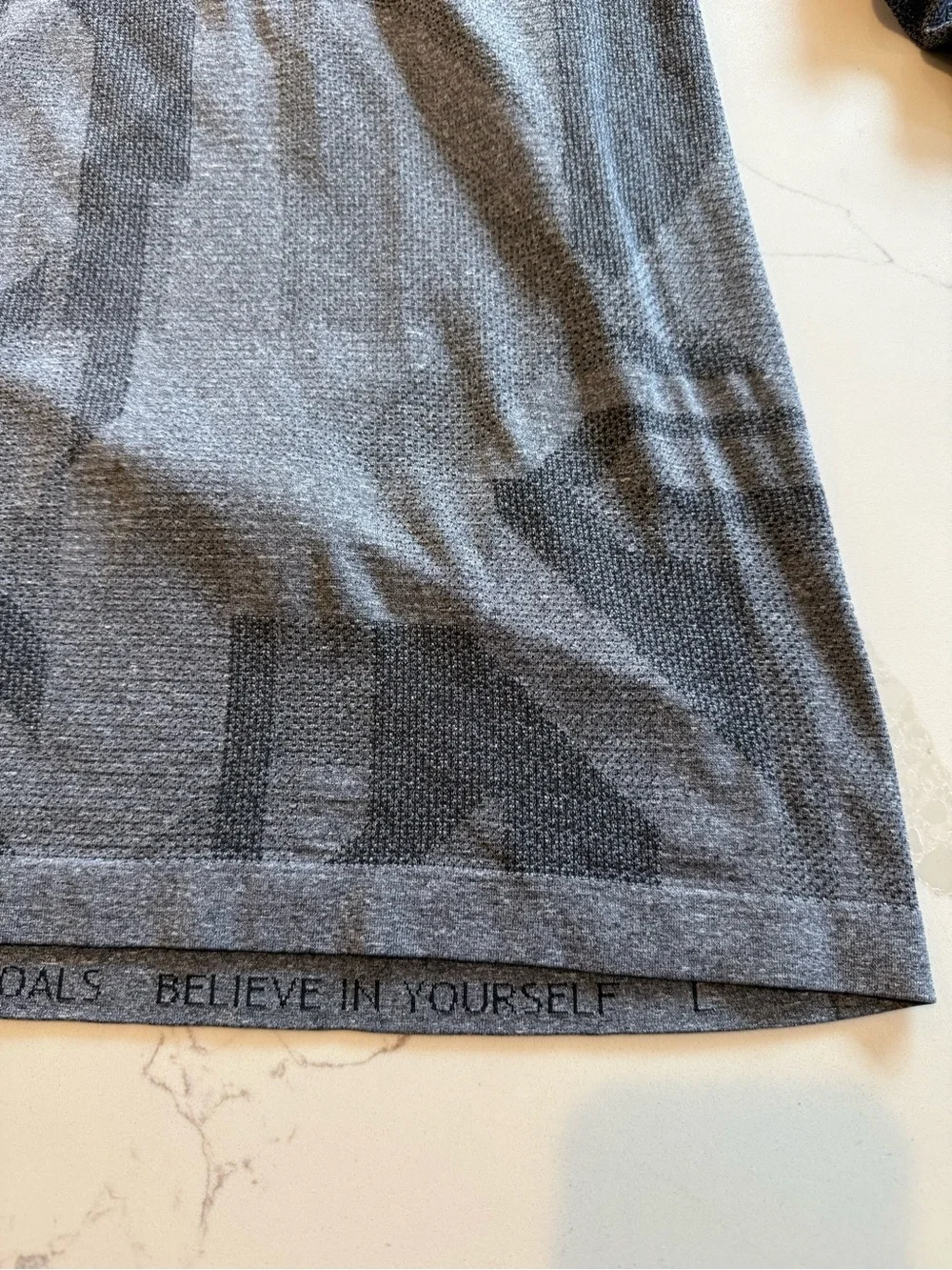 lululemon athletica Men's Charcoal Gray Zip-Up Sweater